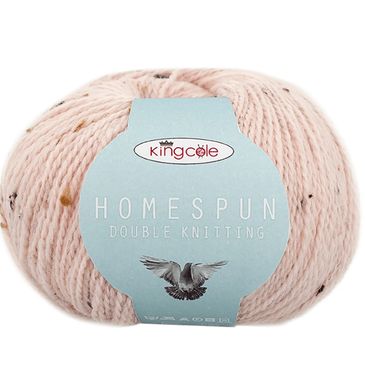 A doughnut of Homespun DK yarn from King Cole.