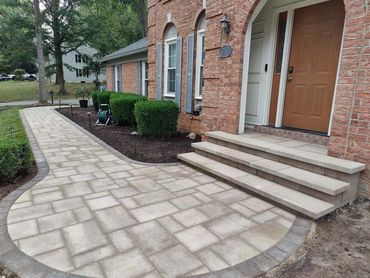 New Paver Walkway
New Front Sideway