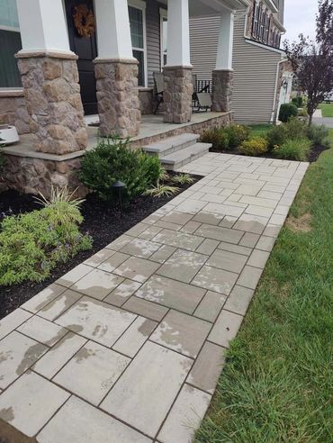 New Front Walkway
Remodeled Sidewalk
Front Yard Remodel
Curb Appeal
Fulton, Maryland