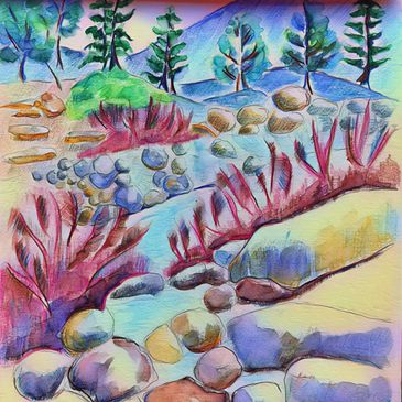 nature art painting