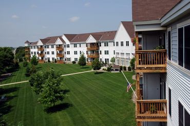 Outdoor picture of the building during the summer