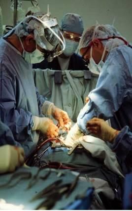 OB GYN Surgeon Performing Hysterectomy