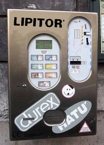 Statin Vending Machine Lipitor