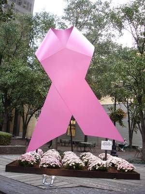 Pink Ribbon Breast Cancer Awareness Month Mammogram DCIS