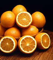 Oranges rich in vitamin C ascorbate prevents scurvy