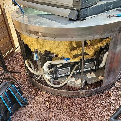 Stainless Steel Hot Tub Repair