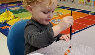 Toddler child care learning