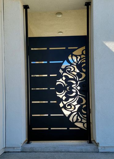Paisley security door