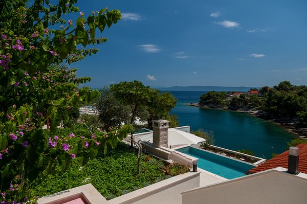 Overlooking the bay