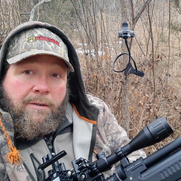 Airgun hunting shooting small game