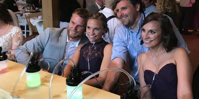 Oxygen Bar for Altitude Sickness at a Wedding in Keystone Colorado