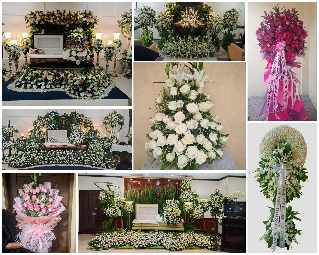 Flower arrangements for all types of occasions.
