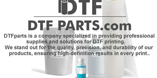 DTFparts offers professional supplies and solutions for high-quality DTF printing.