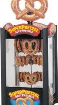 Pretzel warmer machine rental with supplies from Monkey Giggles in Snellville, Gwinnett County, and Metro Atlanta—delicious concession option for parties, school events, and festivals.