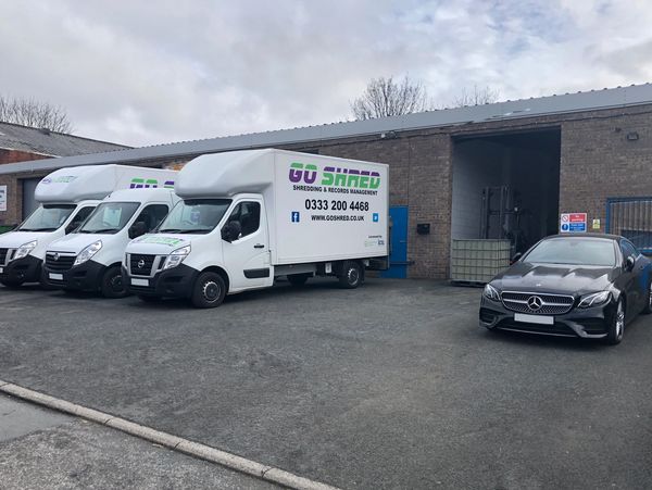 The Go Shred transport hub in Brighouse, Calderdale