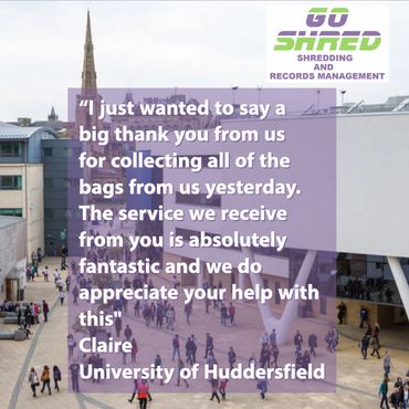 Shredding Huddersfield