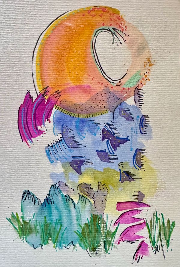 A colorful burst of energy