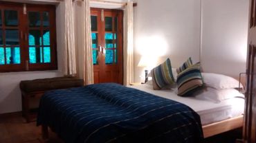 Bedroom at Fredy's Bungalow Bhimtaal