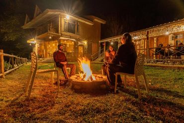 Bonfire evenings at Zannat Riverside