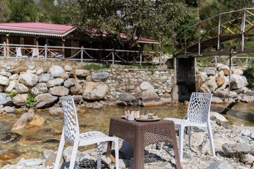Sit out area at Zannat Riverside