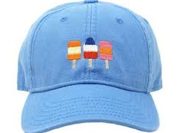 Ball cap with popsicle design