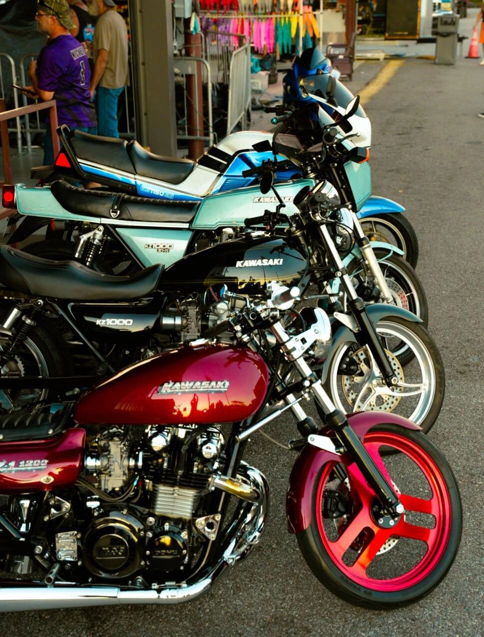 KZ and GS motorcycles