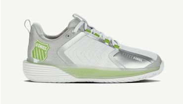Womens Ultrashot 3 - WHITE/GRAY VIOLET/LIME GREEN