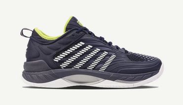 Mens Hypercourt Supreme 2 - PEACOAT/WHITE/LIME GREEN