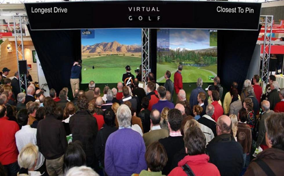 Golf simulator rental in events