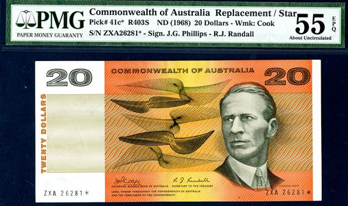 Commonwealth of Australia Replacement 20 bill