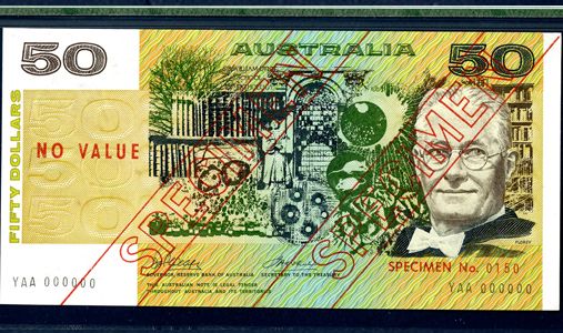 Australia 50 banknote