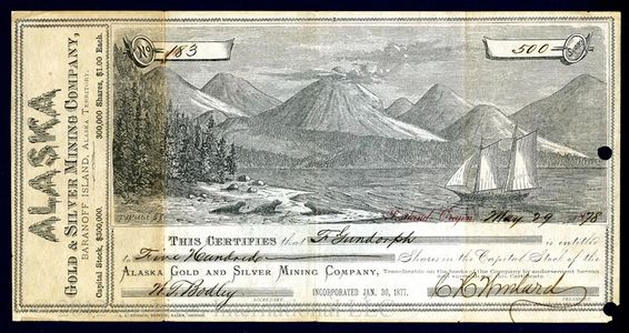 Alaska 500 banknote