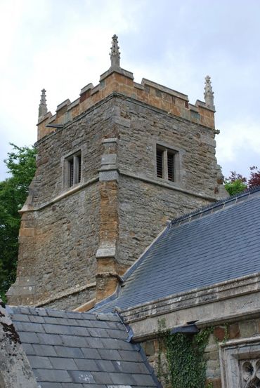 The church tower
