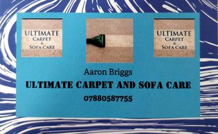 Ultimate Carpet and Sofa Care
Aaron Briggs

Tel: 07880 587755