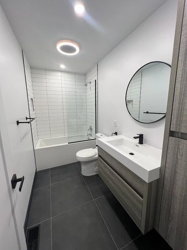 Rénovation salle de bain complète rive-sud à Brossard
