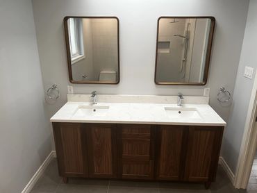 salle de bain a Brossard meuble sur mesure
