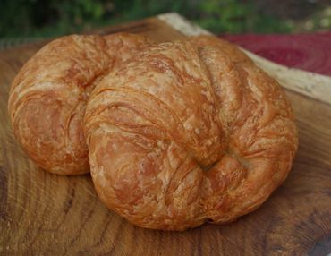 Croissant - Layers and Layers of deliciousness, Tany's butter croissant.
Pairs well with our house L