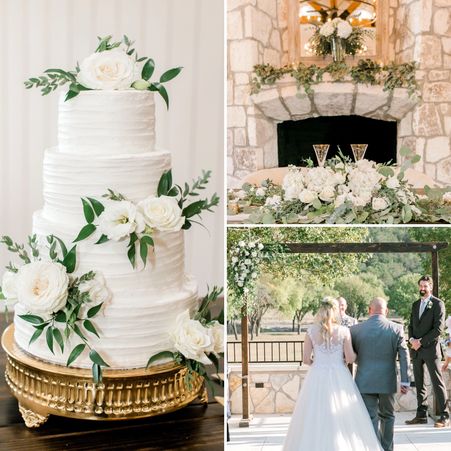Kerrville Fredericksburg Comfort Wedding planner wedding cake florist Wedding coordinator