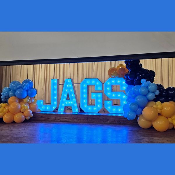 jags marquee letters