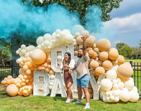 oh baby marquee letters