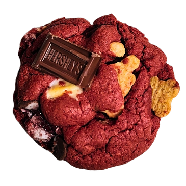 Red Velvet S'mores Cookie