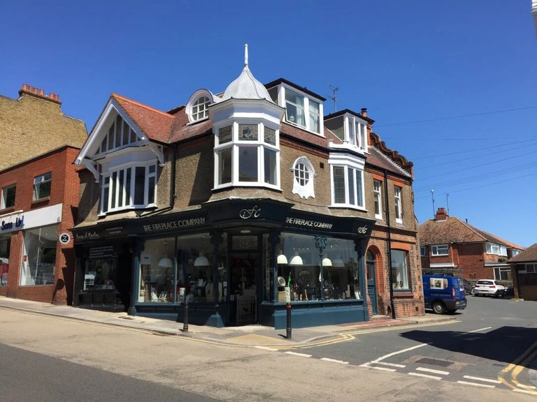 THE FIREPLACE COMPANY, 58 HIGH STREET, BROADSTAIRS, KENT, CT10 1JT.