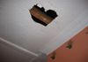 Damage to carrara ceiling