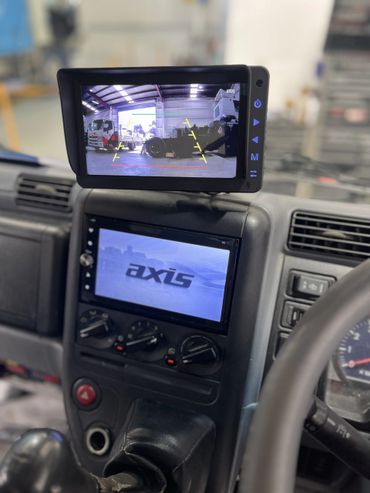 Reverse camera installation