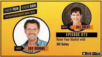 Know Pain No Gain interview with Jill Soley, Author of Beyond Product