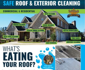Exterior cleaning services