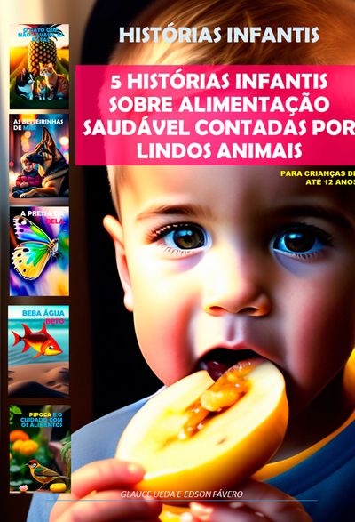 e-book sobre alimentação para crianças