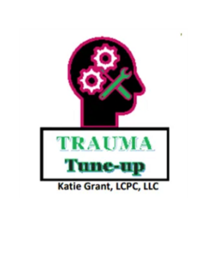 logo with gears and tools inside a head silhouette