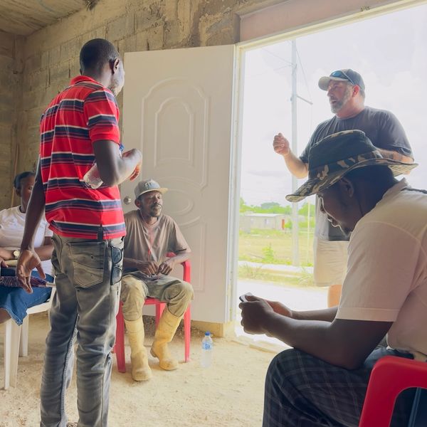 Dewayne preaching to adults