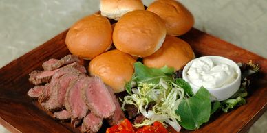 Meat Sandwiches from Chef Dom's Sioux Falls Corporate Catering Team
